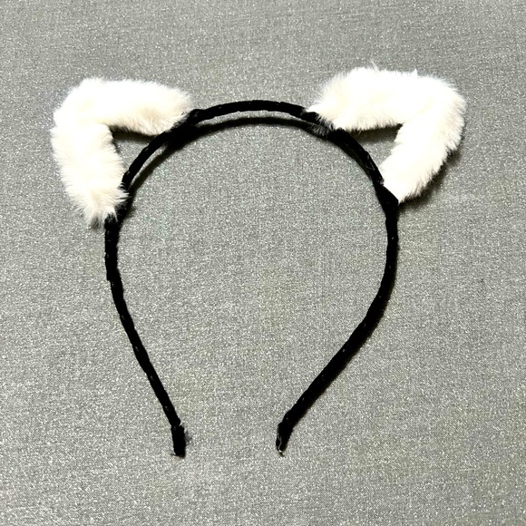 TT-Cat Ears Headband -White - Picture 1 of 5
